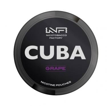 Pouch nicotina Cuba Black - Grape