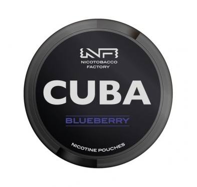 Pouch nicotina Cuba Black - Blueberry