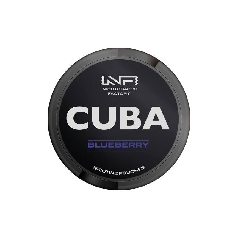 Pouch nicotina Cuba Black - Blueberry