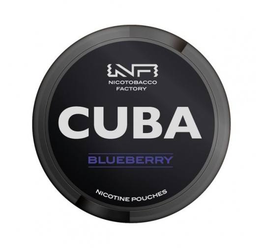 Pouch nicotina Cuba Black - Blueberry