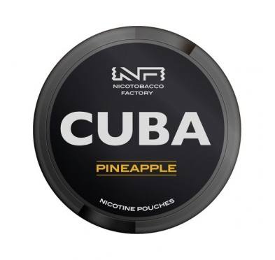 Pouch nicotina Cuba Black - Pineapple