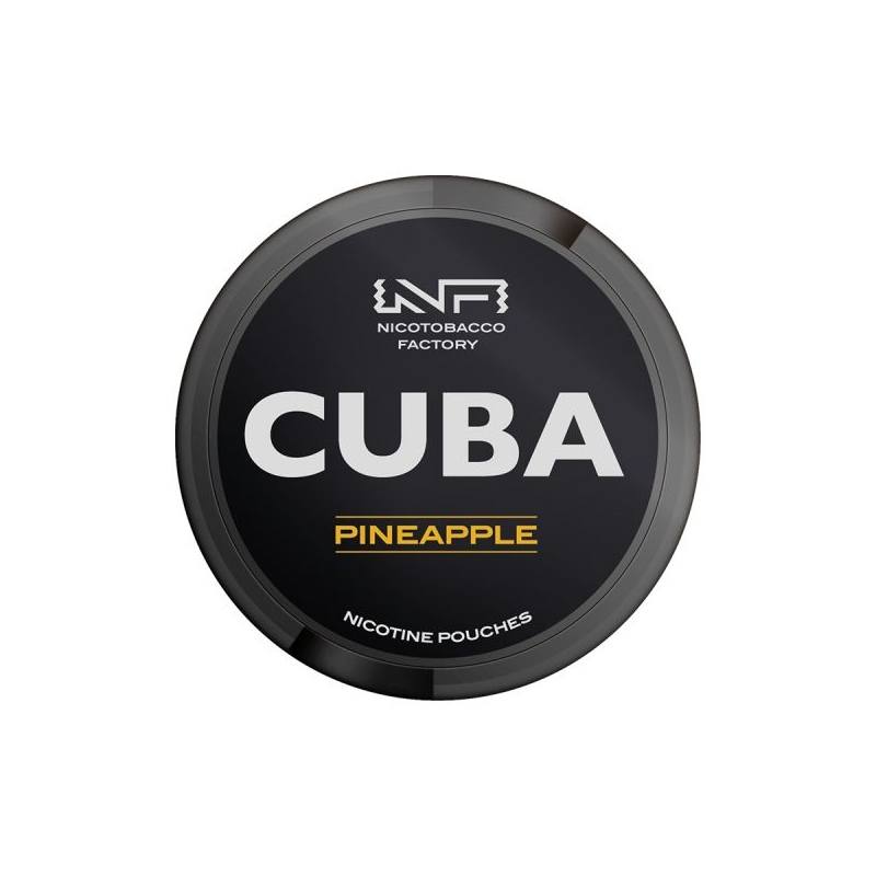 Pouch nicotina Cuba Black - Pineapple Pouch nicotina Cuba Black - Pineapple