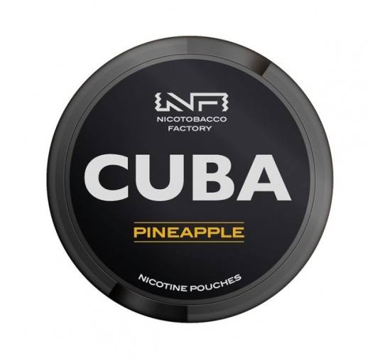 Pouch nicotina Cuba Black - Pineapple