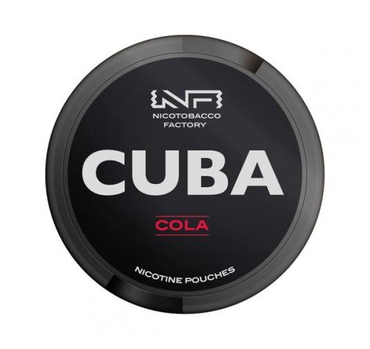 Pouch nicotina Cuba Black - Cola