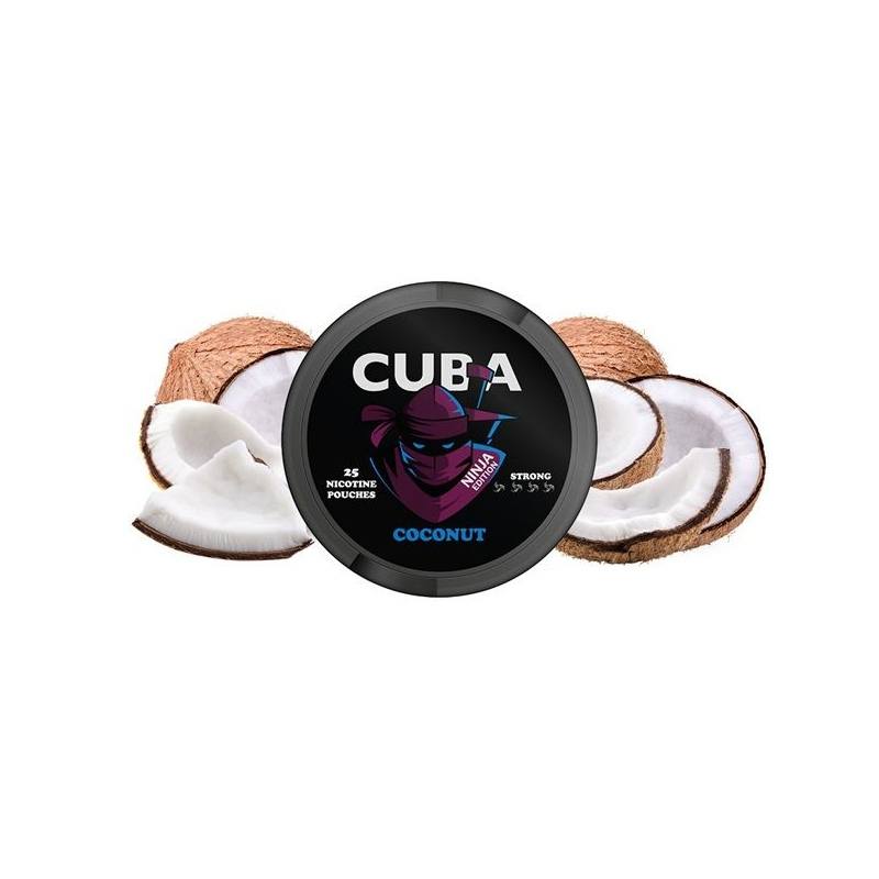 Pouch nicotina Cuba Ninja - Coconut Pouch nicotina Cuba Ninja - Coconut