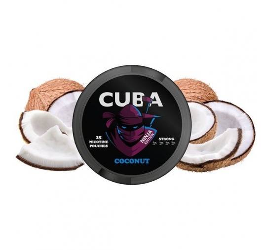 Pouch nicotina Cuba Ninja - Coconut