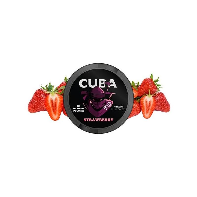 Pouch nicotina Cuba Ninja - Strawberry Pouch nicotina Cuba Ninja - Strawberry