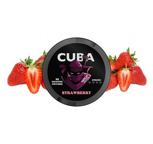 Pouch nicotina Cuba Ninja - Strawberry