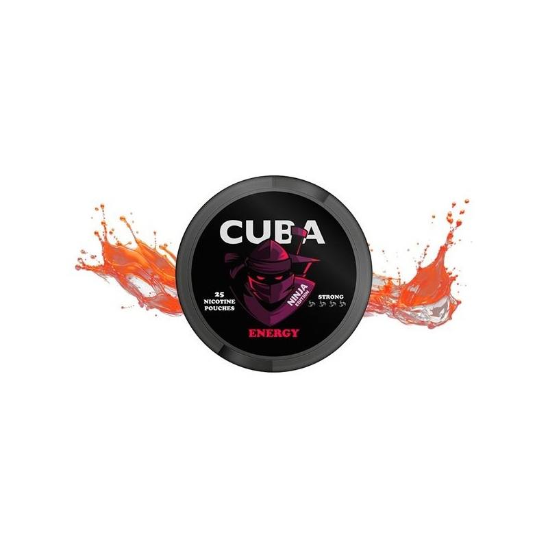 Pouch nicotina Cuba Ninja - Energy