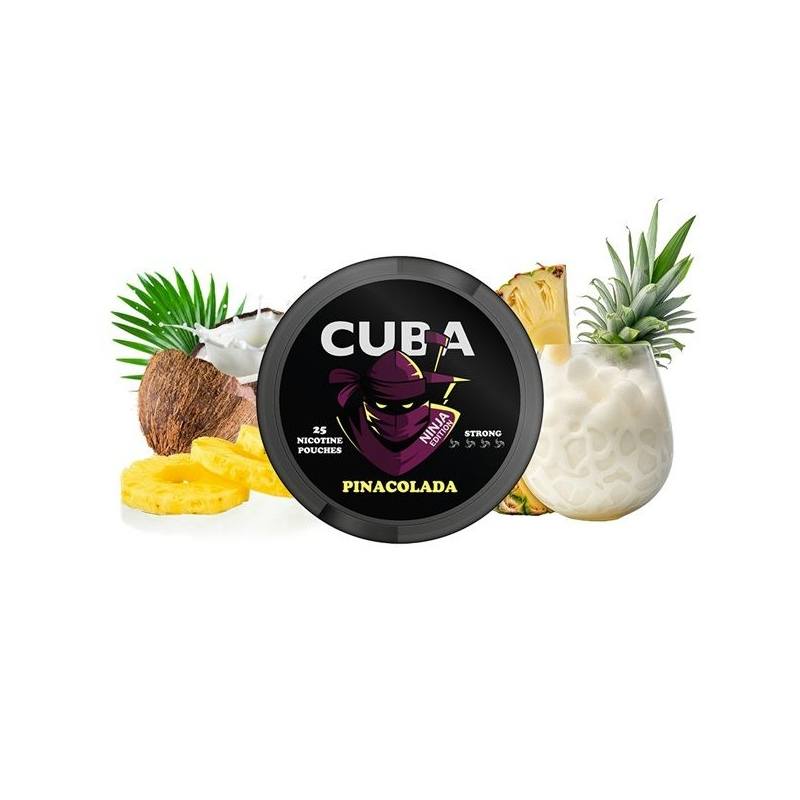 Pouch nicotina Cuba Ninja - Pinacolada Pouch nicotina Cuba Ninja - Pinacolada