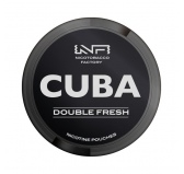Pouch nicotina Cuba Black - Double Fresh