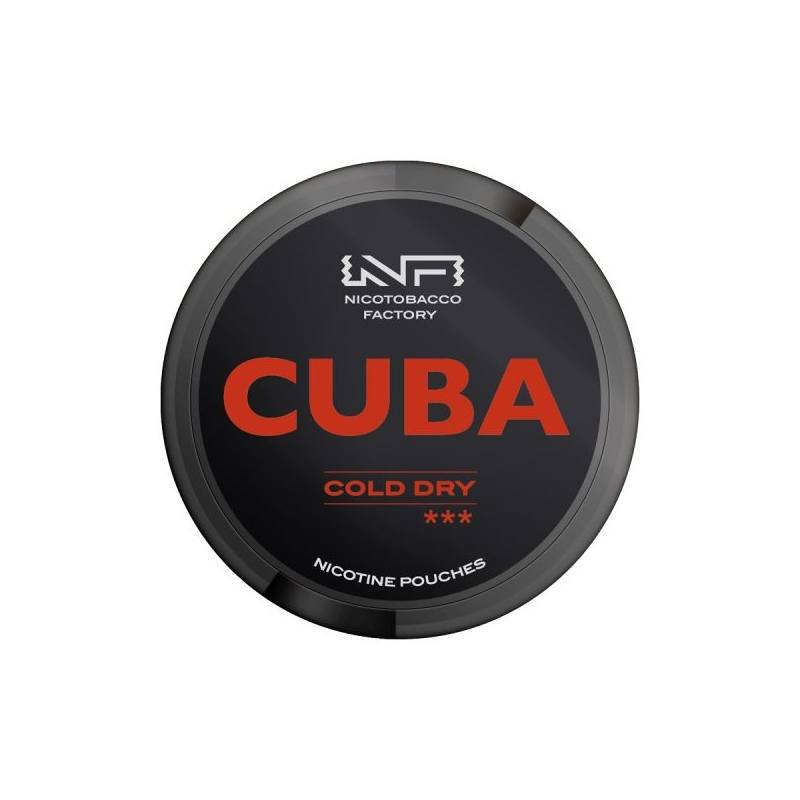 Pouch nicotina Cuba Black - Cold Dry Pouch nicotina Cuba Black - Cold Dry