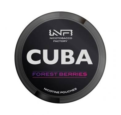 Pouch nicotina Cuba Black - Forest Berries