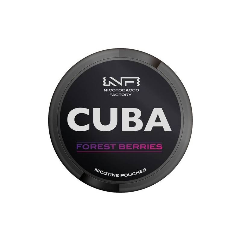 Pouch nicotina Cuba Black - Forest Berries Pouch nicotina Cuba Black - Forest Berries