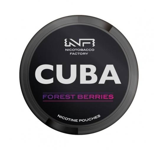 Pouch nicotina Cuba Black - Forest Berries