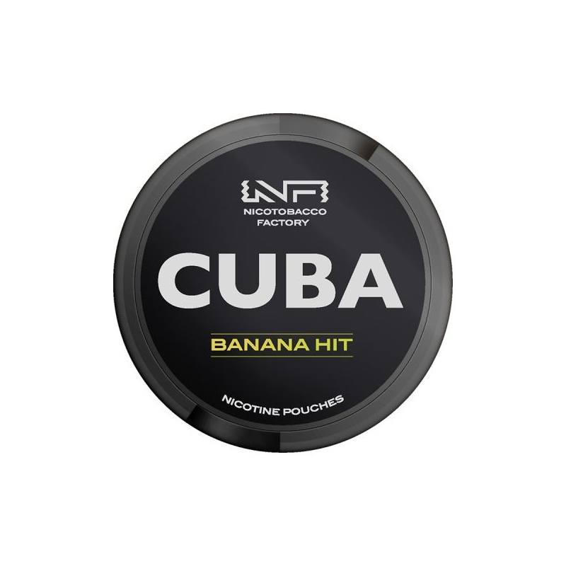 Pouch nicotina Cuba Black - Banana Hit Pouch nicotina Cuba Black - Banana Hit