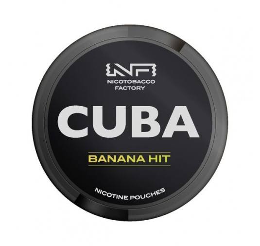 Pouch nicotina Cuba Black - Banana Hit