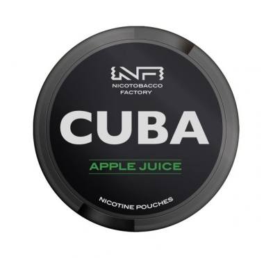 Pouch nicotina Cuba Black - Apple Juice