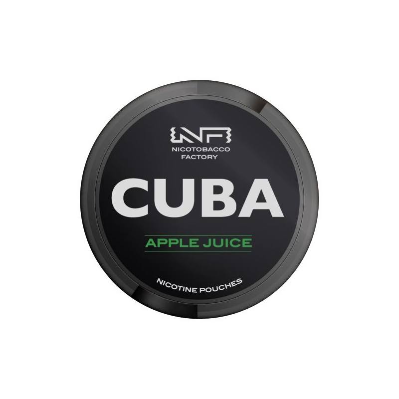 Pouch nicotina Cuba Black - Apple Juice