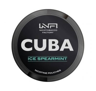 Pouch nicotina Cuba Black - Ice Spearmint