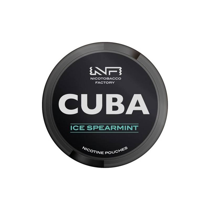 Pouch nicotina Cuba Black - Ice Spearmint