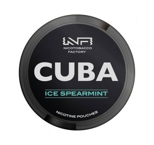 Pouch nicotina Cuba Black - Ice Spearmint