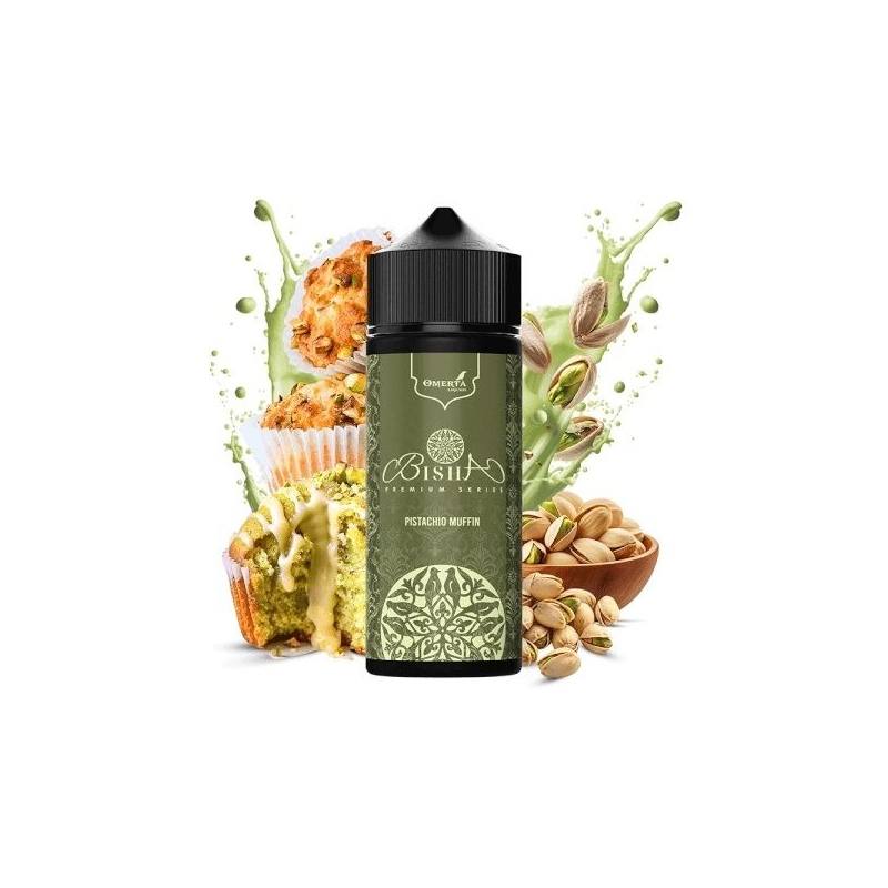 Lichid Longfill Bisha by Omerta 20ml - Pistachio Muffin Lichid Longfill Bisha by Omerta 20ml - Pistachio Muffin