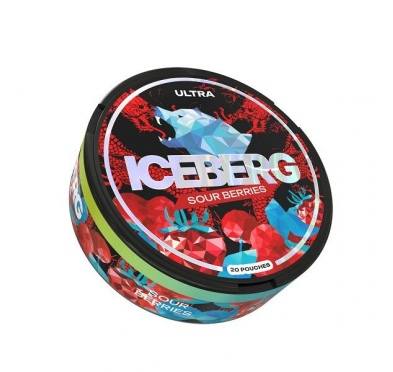 Pouch Iceberg 28mg - Sour Berries