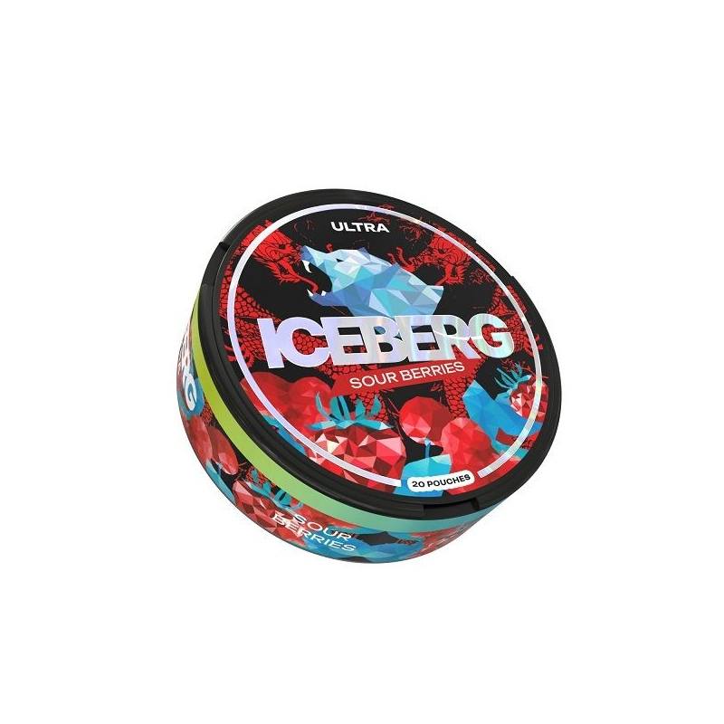 Pouch Iceberg 28mg - Sour Berries Pouch Iceberg 28mg - Sour Berries