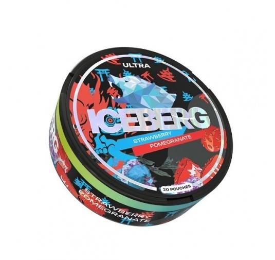 Pouch Iceberg 28mg - Strawberry Pomegranate