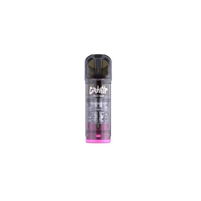 Set 2 cartuse Grabit Nex Mesh Pod - Strawberry Ice Set 2 cartuse Grabit Nex Mesh Pod - Strawberry Ice