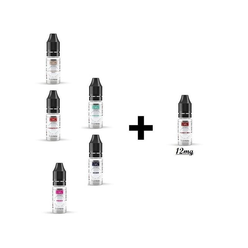 Pachet 5+1 Lichid Smokemania 10ml - 12mg Pachet 5+1 Lichid Smokemania 10ml - 12mg