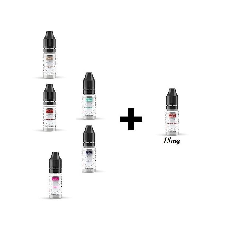 Pachet 5+1 Lichid Smokemania 10ml - 18mg Pachet 5+1 Lichid Smokemania 10ml - 18mg