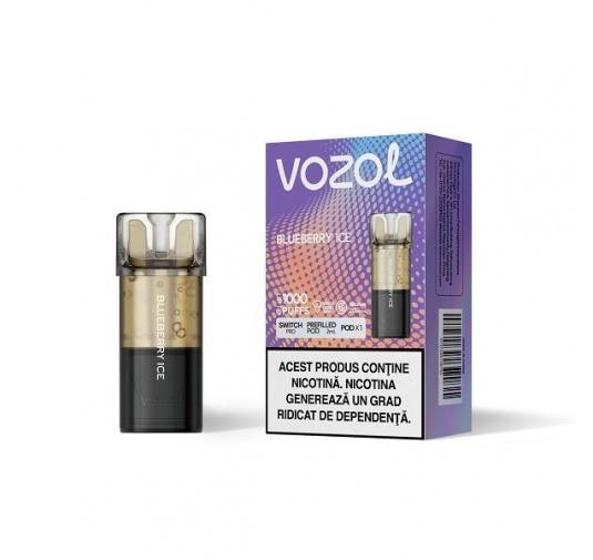 Cartus Vozol Switch Pro 1000 pufuri 20mg - Blueberry Ice