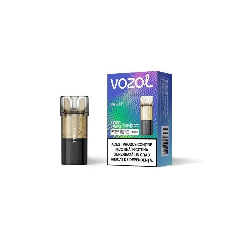 Cartus Vozol Switch Pro 1000 pufuri 20mg - Mr Blue Cartus Vozol Switch Pro 1000 pufuri 20mg - Mr Blue