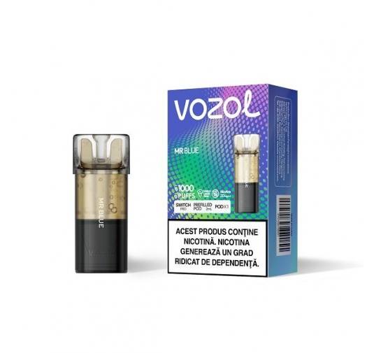 Cartus Vozol Switch Pro 1000 pufuri 20mg - Mr Blue
