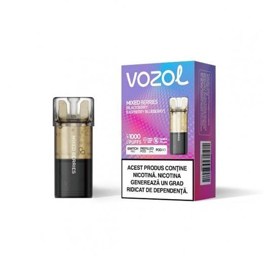 Cartus Vozol Switch Pro 1000 pufuri 20mg - Mixed Berries