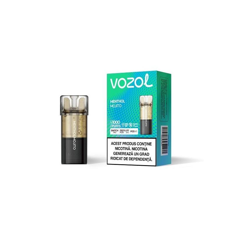 Cartus Vozol Switch Pro 1000 pufuri 20mg - Menthol Mojito Cartus Vozol Switch Pro 1000 pufuri 20mg - Menthol Mojito