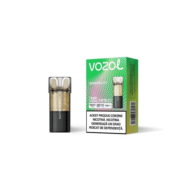Cartus Vozol Switch Pro 1000 pufuri 20mg - Lemon Mojito Cartus Vozol Switch Pro 1000 pufuri 20mg - Lemon Mojito