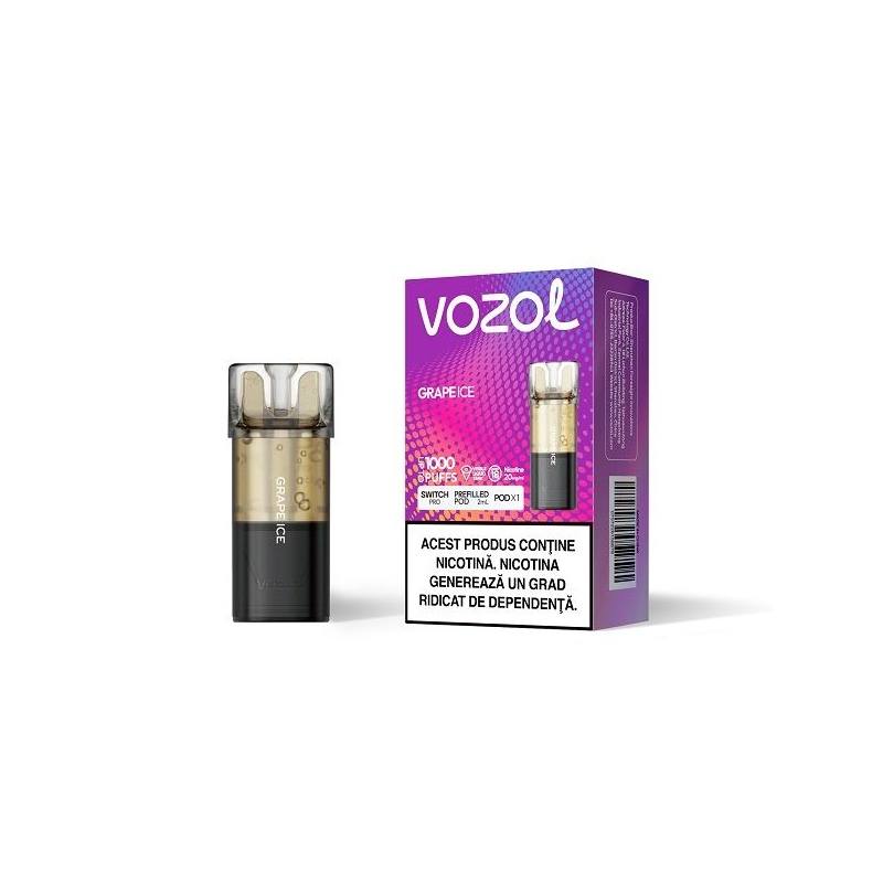 Cartus Vozol Switch Pro 1000 pufuri 20mg - Grape Ice