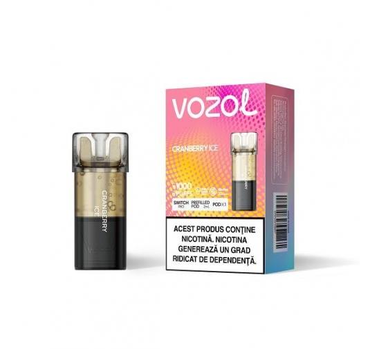 Cartus Vozol Switch Pro 1000 pufuri 20mg - Cranberry Ice