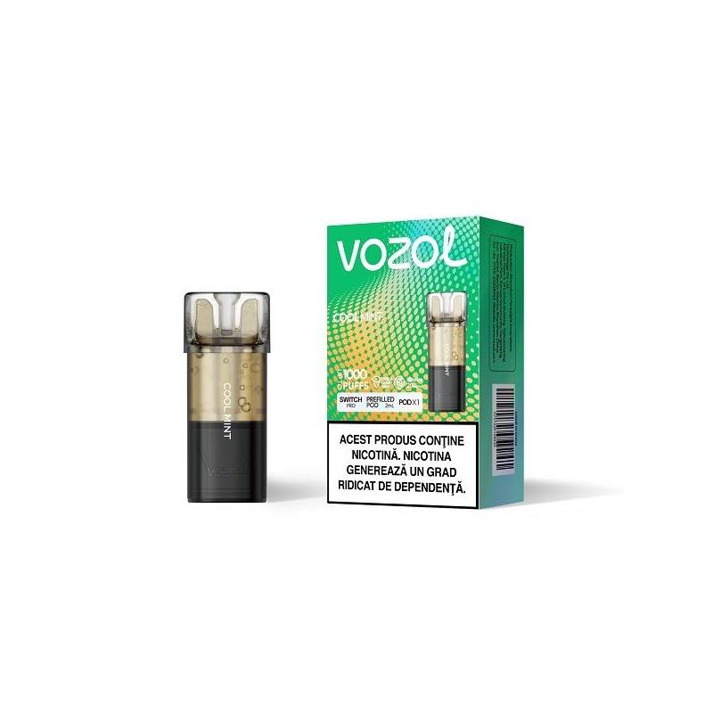 Cartus Vozol Switch Pro 1000 pufuri 20mg - Cool Mint Cartus Vozol Switch Pro 1000 pufuri 20mg - Cool Mint