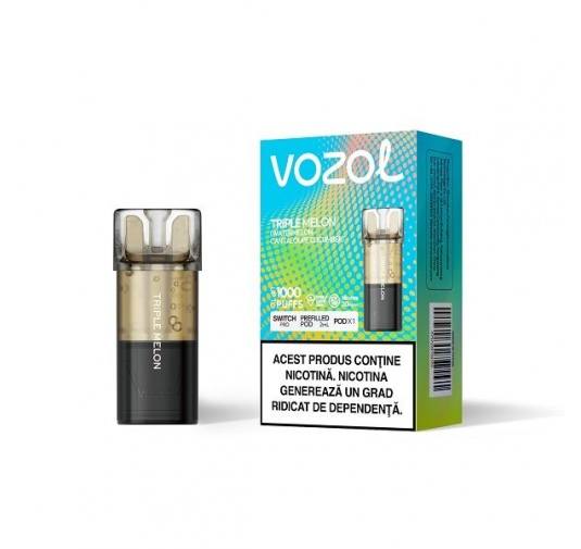Cartus Vozol Switch Pro 1000 pufuri 20mg - Triple Melon