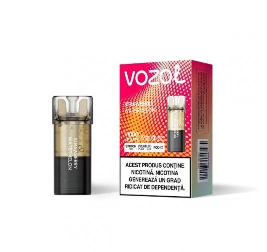 Cartus Vozol Switch Pro 1000 pufuri 20mg - Strawberry Watermelon