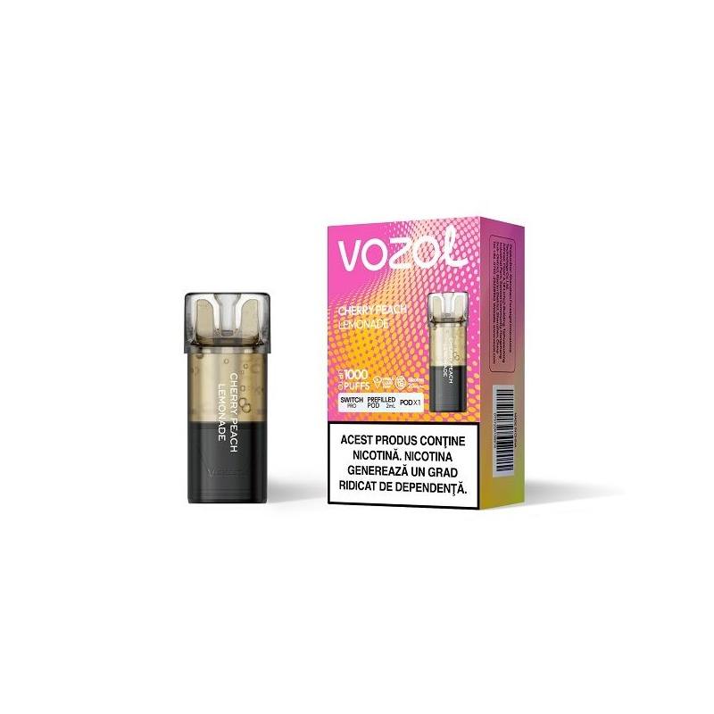 Cartus Vozol Switch Pro 1000 pufuri 20mg - Cherry Peach Lemonade Cartus Vozol Switch Pro 1000 pufuri 20mg - Cherry Peach Lemonade