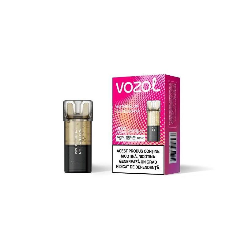Cartus Vozol Switch Pro 1000 pufuri 20mg - Watermelon Lychee Guava Cartus Vozol Switch Pro 1000 pufuri 20mg - Watermelon Lychee Guava