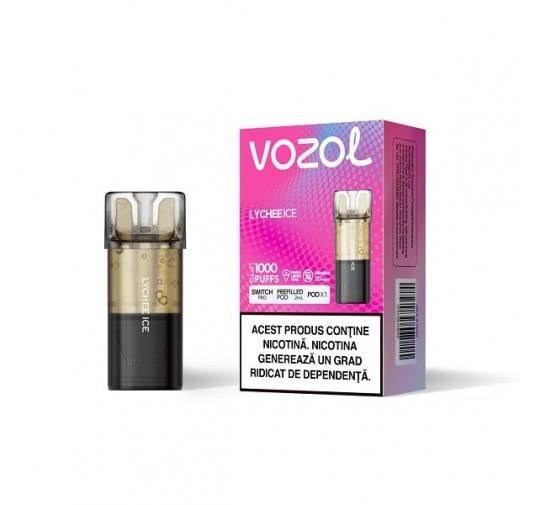 Cartus Vozol Switch Pro 1000 pufuri 20mg - Lychee Ice