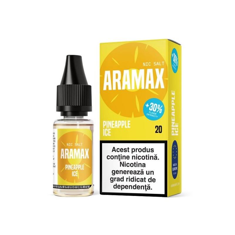 Lichid Aramax Salt 10ml - Pineapple Ice Lichid Aramax Salt 10ml - Pineapple Ice