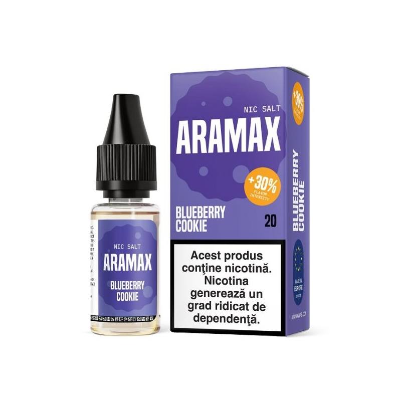 Lichid Aramax Salt 10ml - Blueberry Cookie Lichid Aramax Salt 10ml - Blueberry Cookie