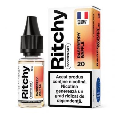 Lichid Ritchy Salt 10ml - Raspberry Waffle
